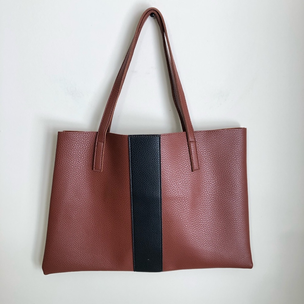 Vince Camuto vegan leather tote